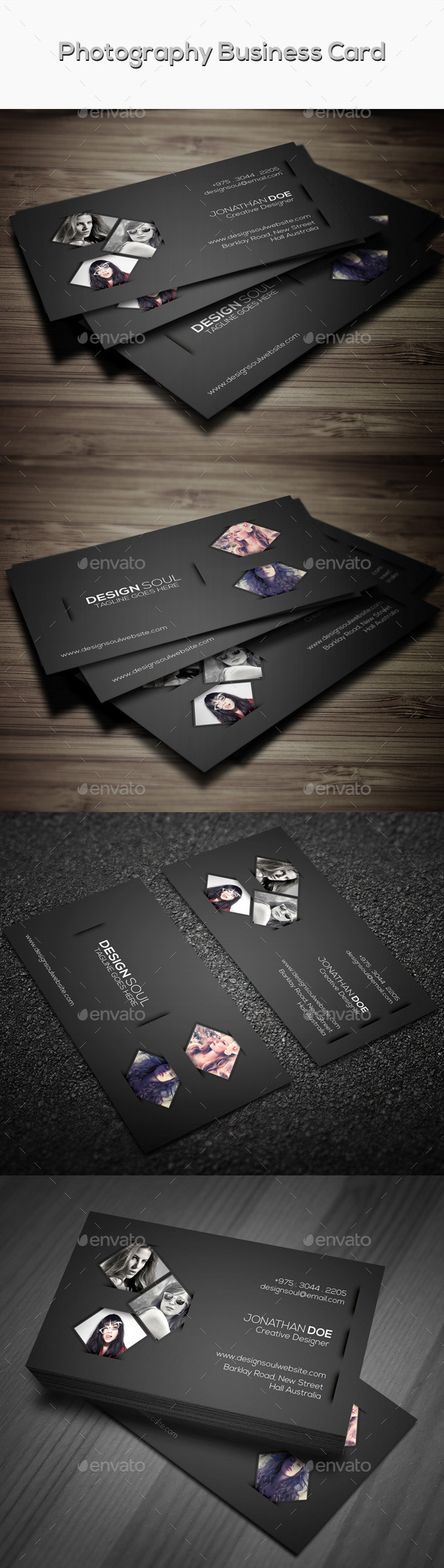 GraphicRiver Photography Business Card 9626881 GraphicRiver Photography Business Card 9626881