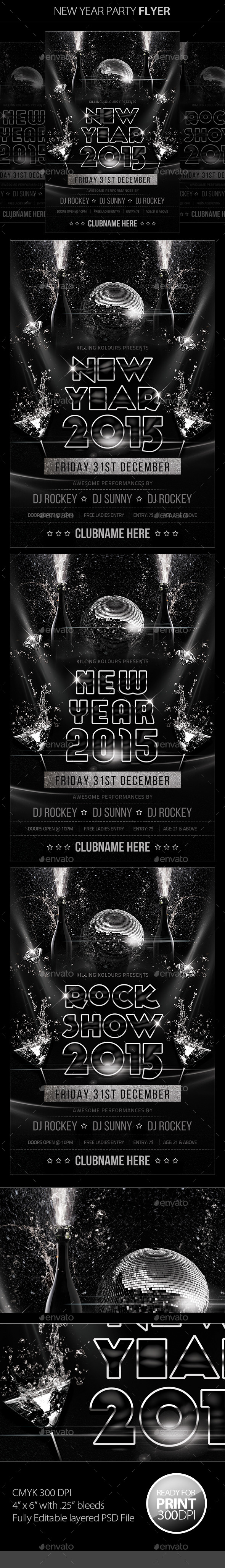 GraphicRiver New Year Party Flyer 9627999 GraphicRiver New Year Party Flyer 9627999