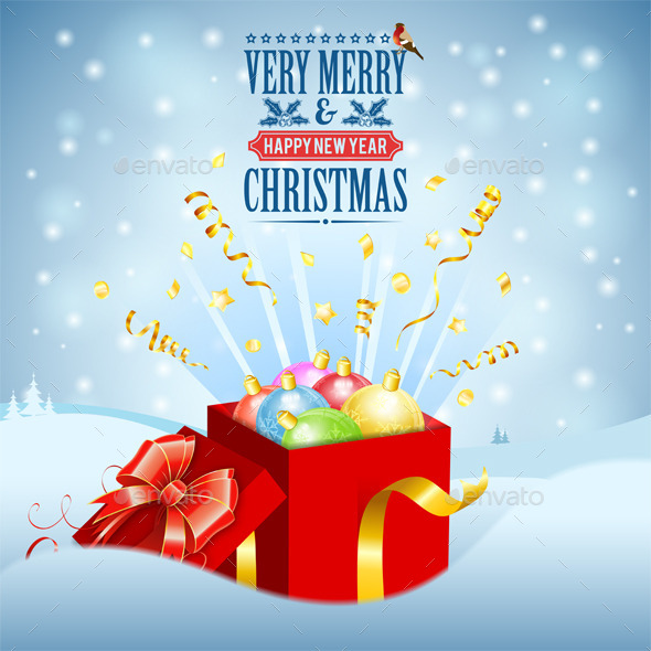 GraphicRiver Christmas Gift 9628598 GraphicRiver Christmas Gift 9628598