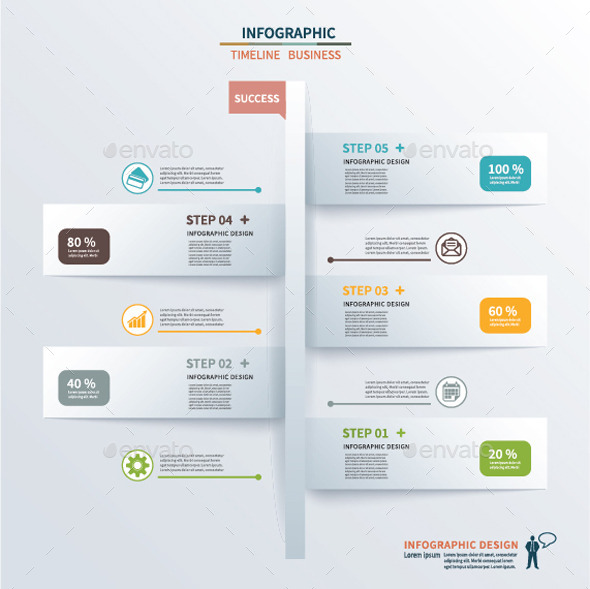 GraphicRiver Paper Tab Timeline Infographic 9628838 GraphicRiver Paper Tab Timeline Infographic 9628838