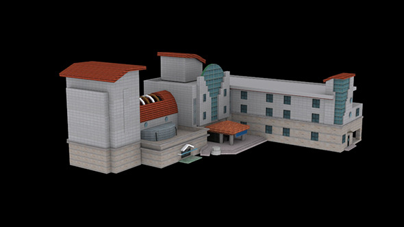 3DOcean Lowpoly Building 001 9628863 3DOcean Lowpoly Building 001 9628863