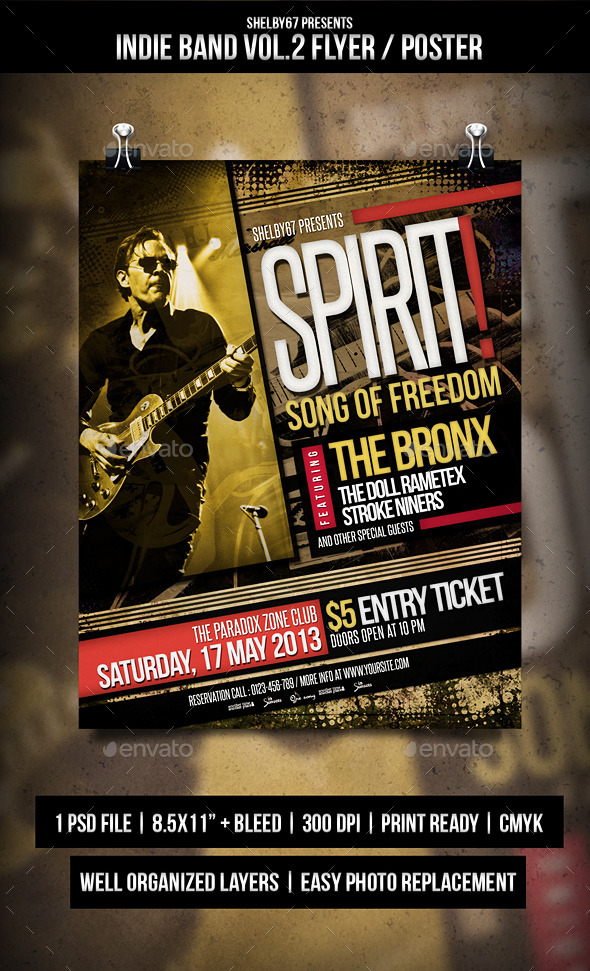 GraphicRiver Indie Band Flyer Poster Vol 2 9579116 GraphicRiver Indie Band Flyer Poster Vol 2 9579116