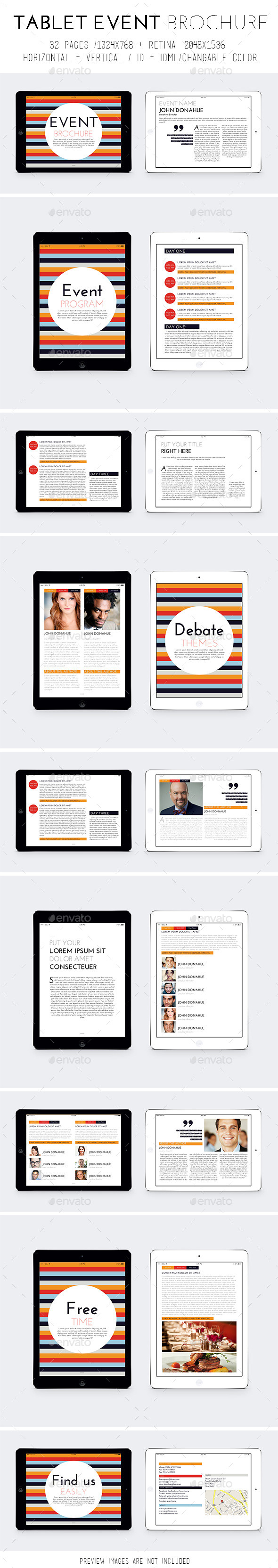 iPad & Tablet Event Template iPad & Tablet Event Template