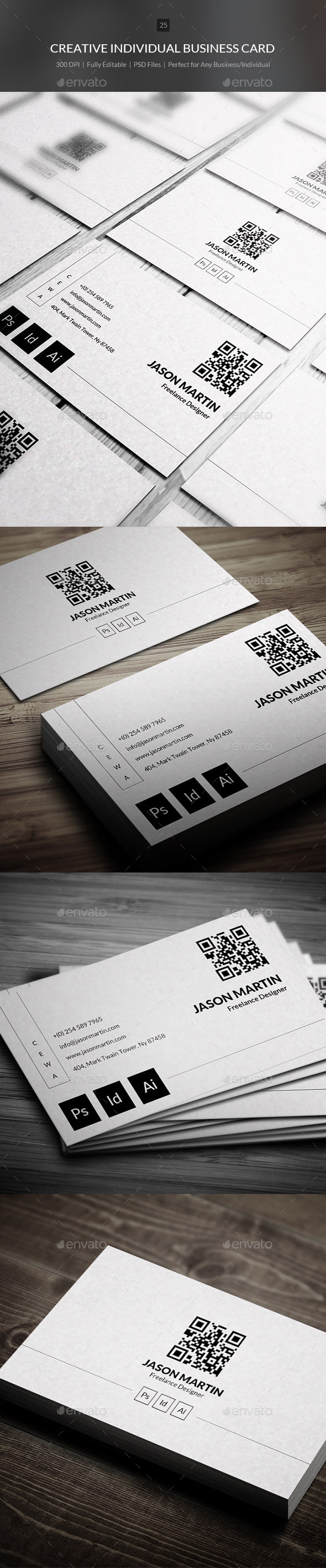 GraphicRiver Creative Individual Business Card 25 9630485 GraphicRiver Creative Individual Business Card 25 9630485