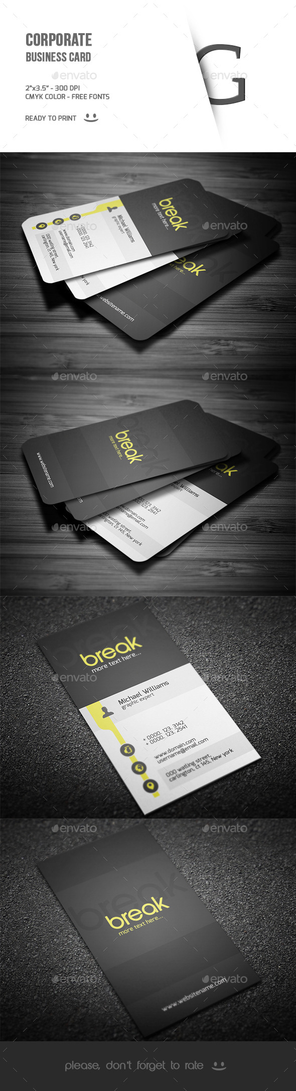 GraphicRiver Corporate Business Card 9593781 GraphicRiver Corporate Business Card 9593781