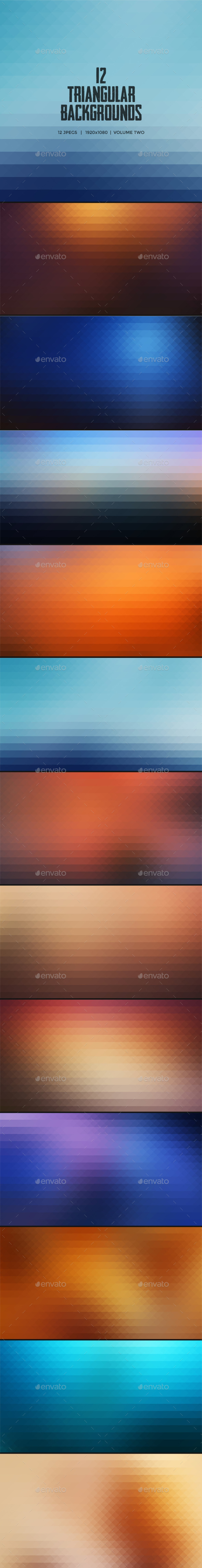 Triangle Backgrounds Volume Two Triangle Backgrounds Volume Two