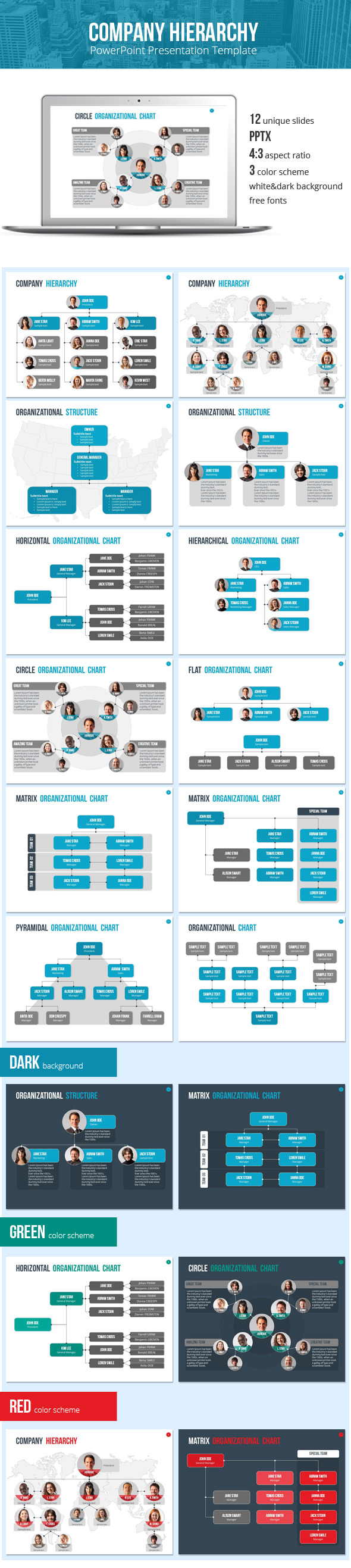 GraphicRiver Organizational Chart and Hierarchy Template 9635233 GraphicRiver Organizational Chart and Hierarchy Template 9635233