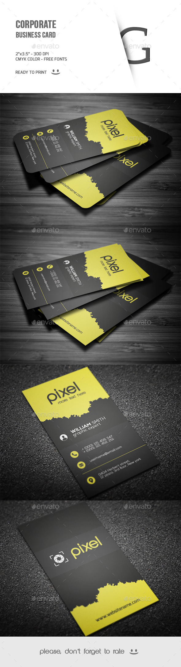 GraphicRiver Corporate Business Card 9635294 GraphicRiver Corporate Business Card 9635294