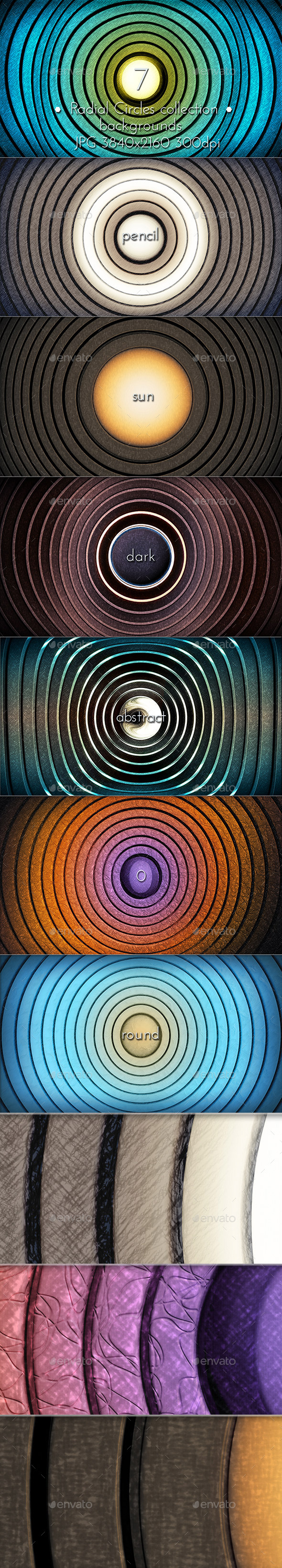 GraphicRiver Radial Circles Pencil Background 9635520 GraphicRiver Radial Circles Pencil Background 9635520