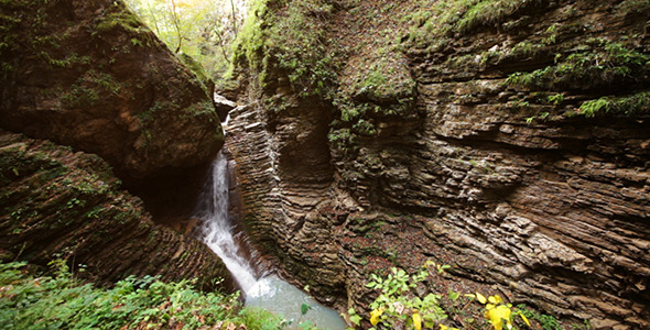VideoHive Waterfall in the Forest 2 9635659 VideoHive Waterfall in the Forest 2 9635659