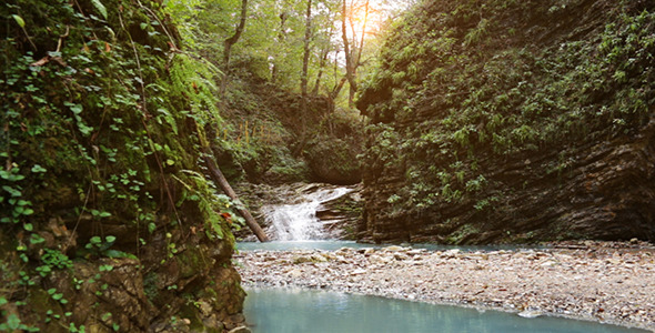 VideoHive Waterfall in the Forest 6 9635711 VideoHive Waterfall in the Forest 6 9635711