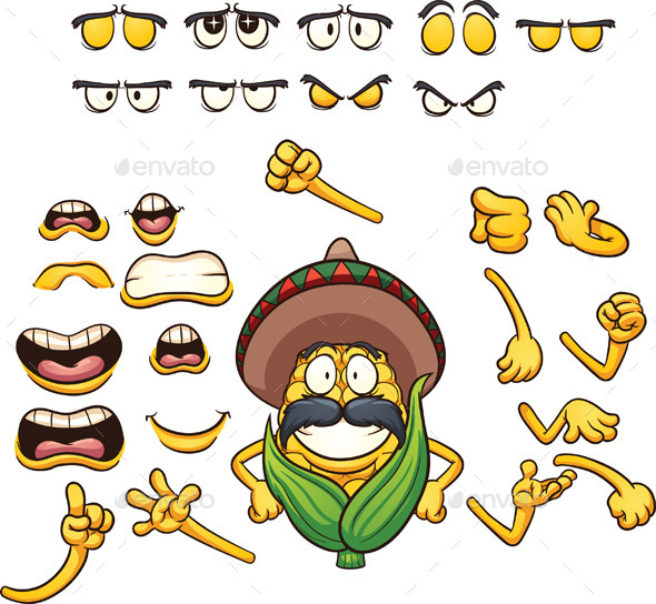 GraphicRiver Mexican Corn 9637297 GraphicRiver Mexican Corn 9637297