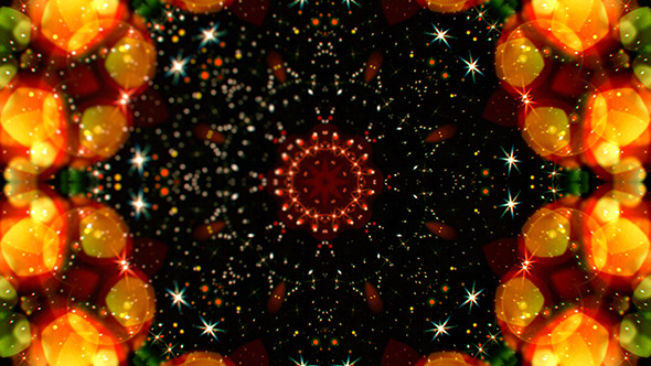 VideoHive Nigth Christmas Kaleido 9638222 VideoHive Nigth Christmas Kaleido 9638222