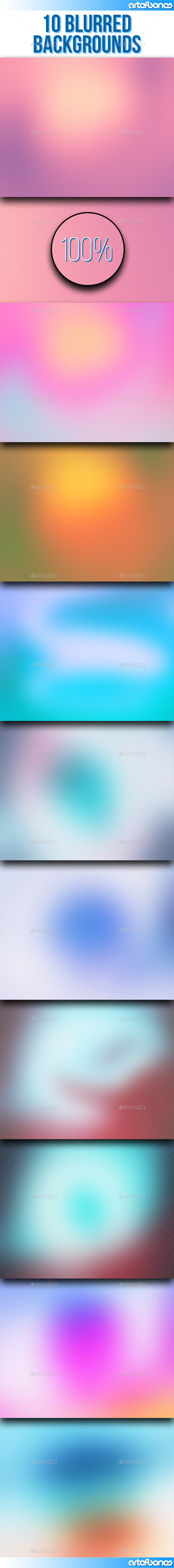 GraphicRiver 10 Blurred Backgrounds 9638839 GraphicRiver 10 Blurred Backgrounds 9638839