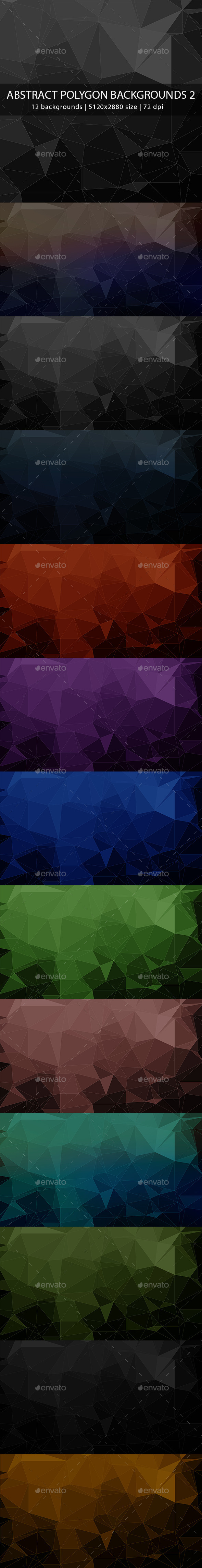 Abstract Polygon Backgrounds 2