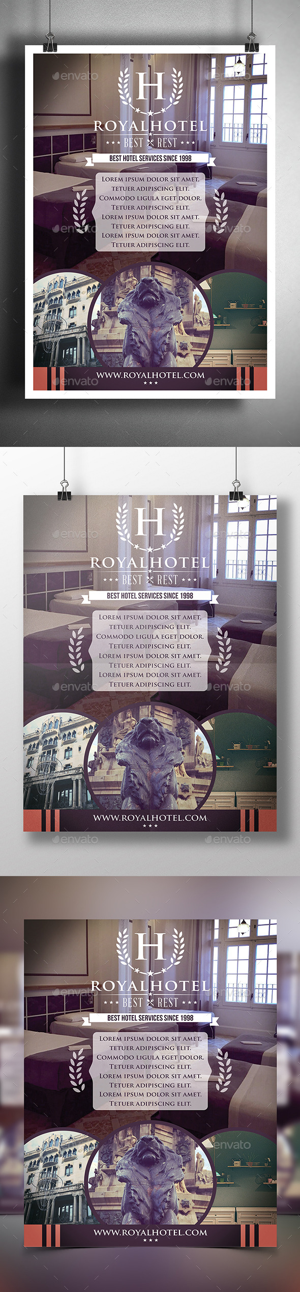 Hotel Poster Flyer Template (Corporate)