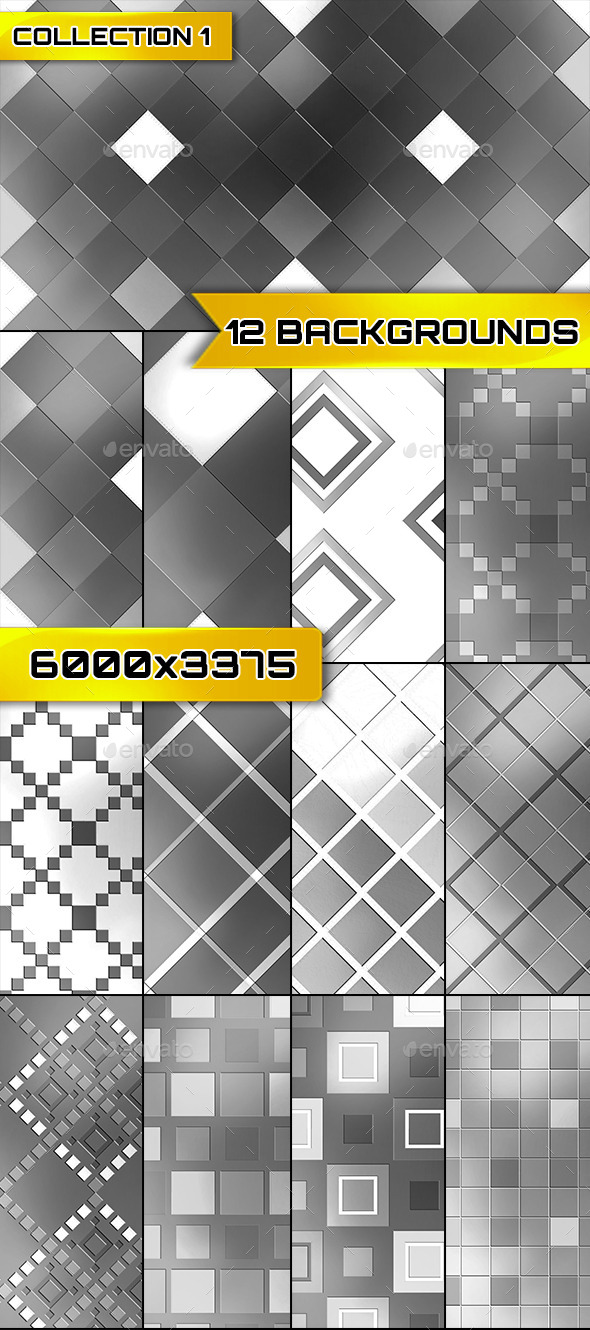 GraphicRiver 12 Black & White Boxes Collection 01 9639217 GraphicRiver 12 Black & White Boxes Collection 01 9639217