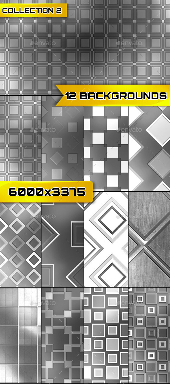 12 Black & White Boxes Collection 02 12 Black & White Boxes Collection 02