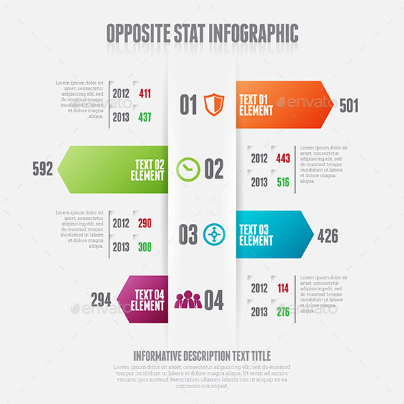 GraphicRiver Opposite Stat Infographic 9639689 GraphicRiver Opposite Stat Infographic 9639689