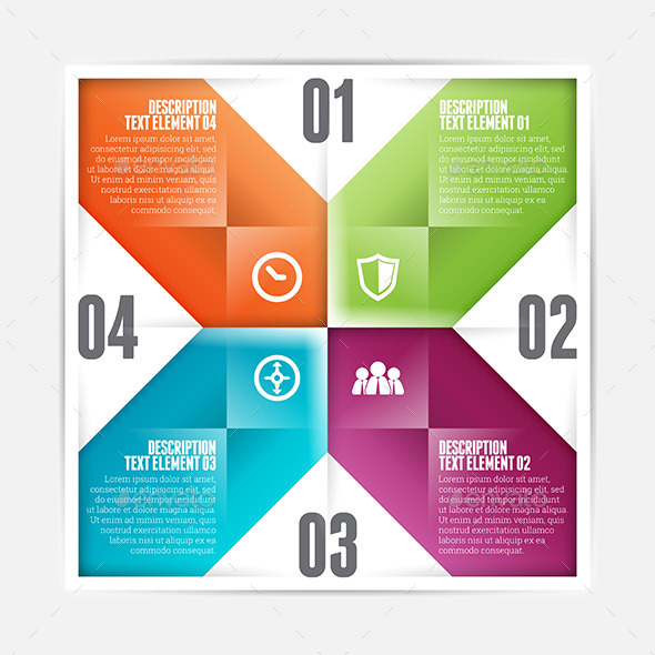 GraphicRiver Square Flipped Infographic 9639720 GraphicRiver Square Flipped Infographic 9639720