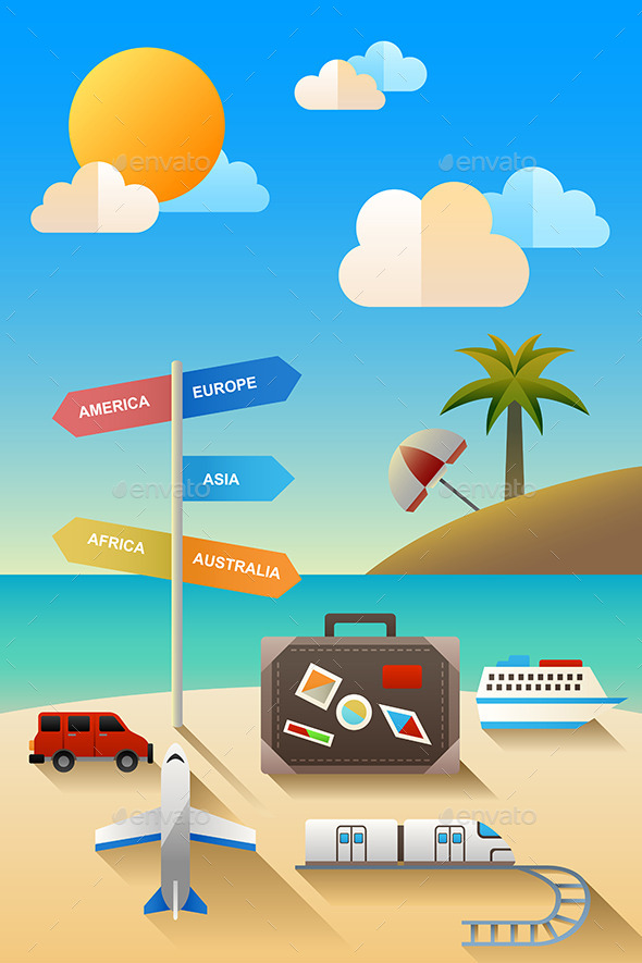 GraphicRiver Travel Concept 9639748 GraphicRiver Travel Concept 9639748