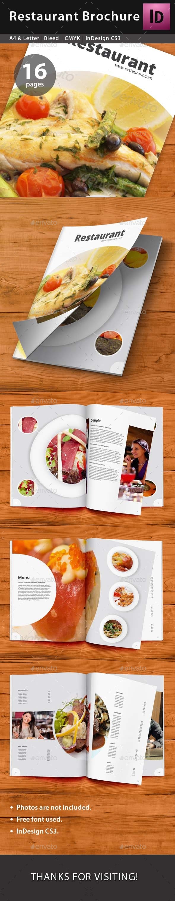 GraphicRiver Restaurant Brochure 9639752 GraphicRiver Restaurant Brochure 9639752