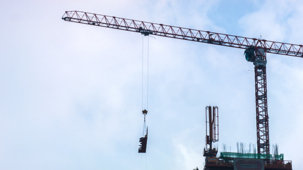 VideoHive Crane Working Tower 9639756 VideoHive Crane Working Tower 9639756