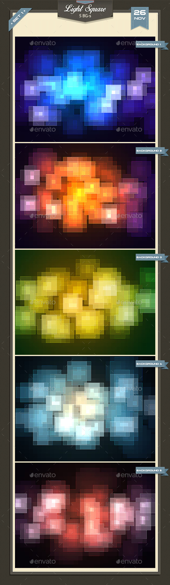 GraphicRiver Light Square Backgrounds 9641140 GraphicRiver Light Square Backgrounds 9641140