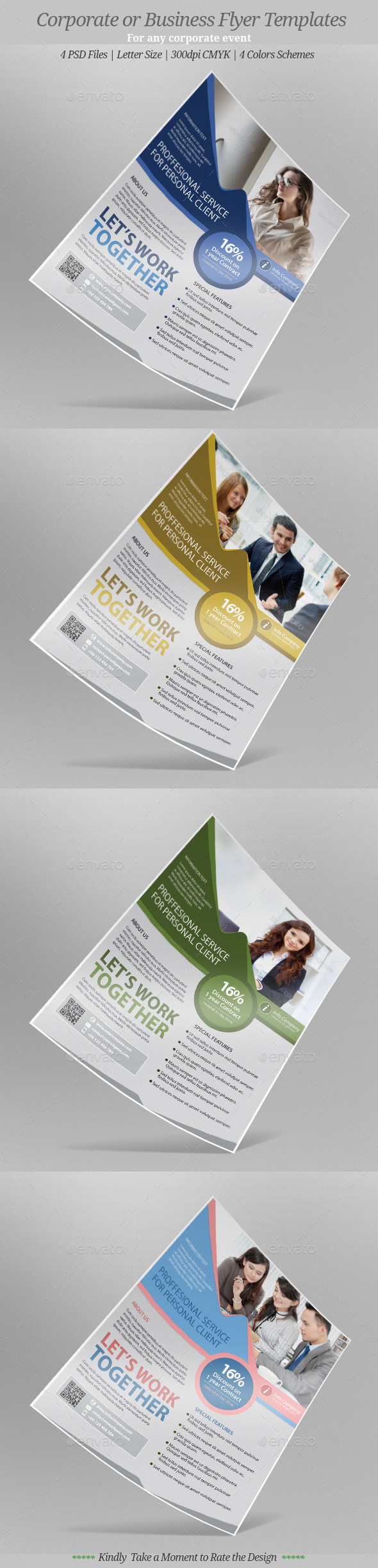 Corporate or Business Flyer Templates (Flyers)