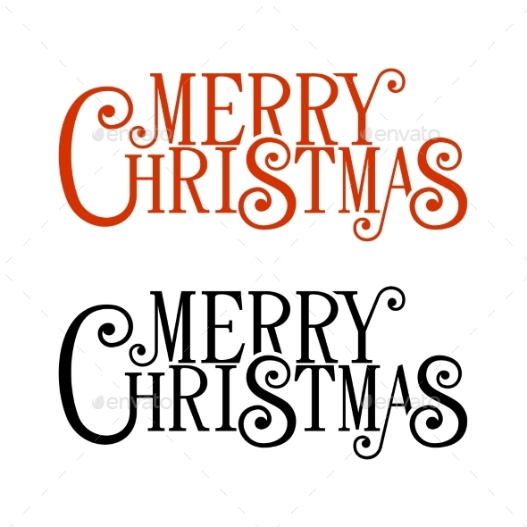 GraphicRiver Merry Christmas Lettering for Greeting Card 9642229 GraphicRiver Merry Christmas Lettering for Greeting Card 9642229