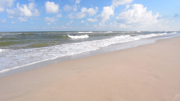 Sea and Blue Sky Sea and Blue Sky