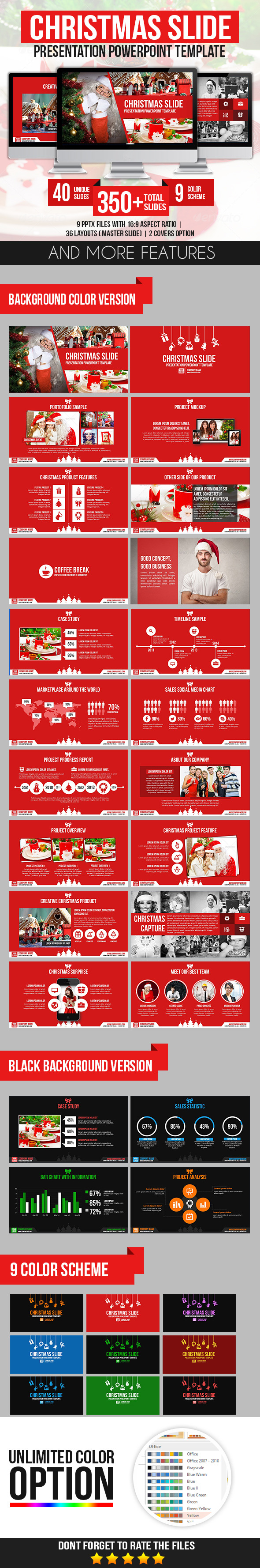 Christmas Slide Presentation PowerPoint Template Christmas Slide Presentation PowerPoint Template