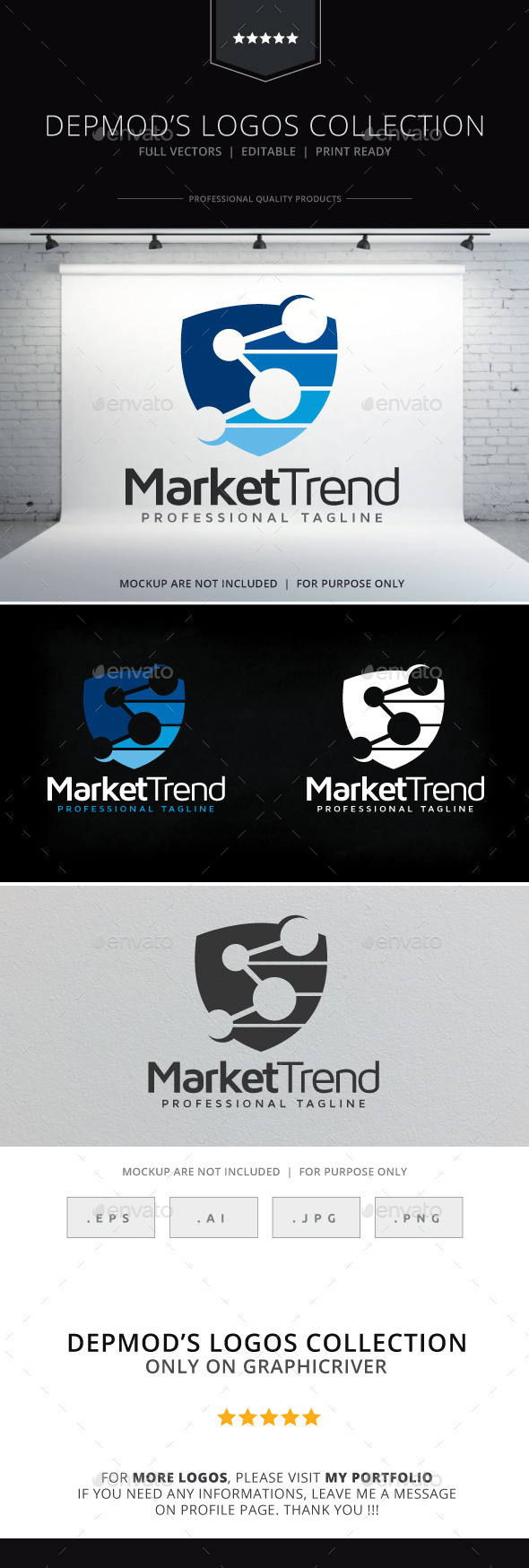 GraphicRiver Market Trend Logo 9644055 GraphicRiver Market Trend Logo 9644055