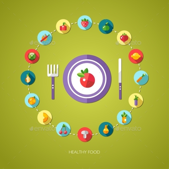 GraphicRiver Fruits and Vegetables 9645718 GraphicRiver Fruits and Vegetables 9645718