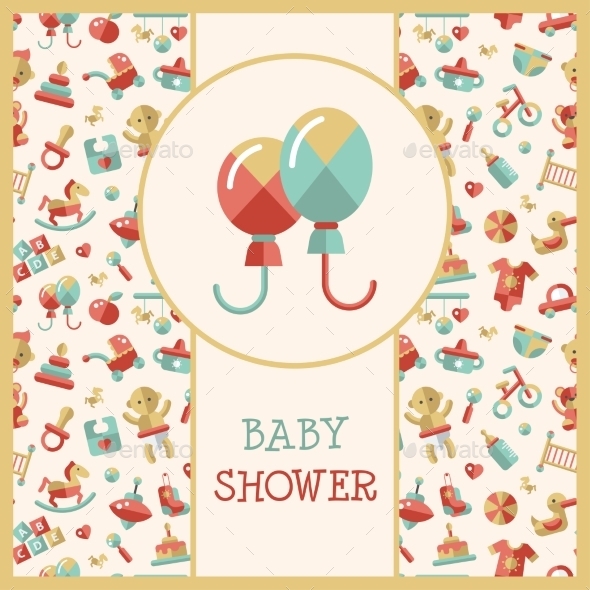 GraphicRiver Baby Shower Template 9645780 GraphicRiver Baby Shower Template 9645780