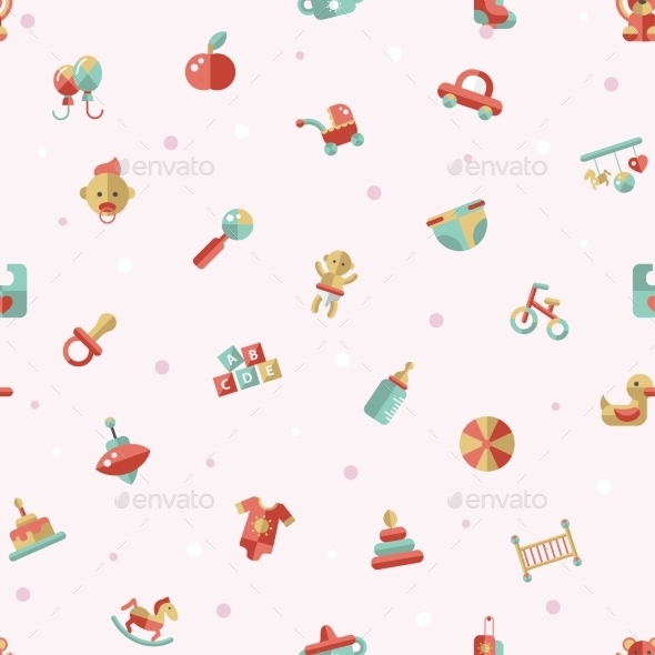 GraphicRiver Baby Pattern 9645824 GraphicRiver Baby Pattern 9645824