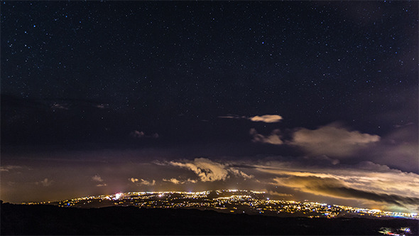 VideoHive Stars Rain on the City Night 9646927 VideoHive Stars Rain on the City Night 9646927