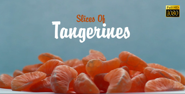 Slices Of Tangerines Slices Of Tangerines