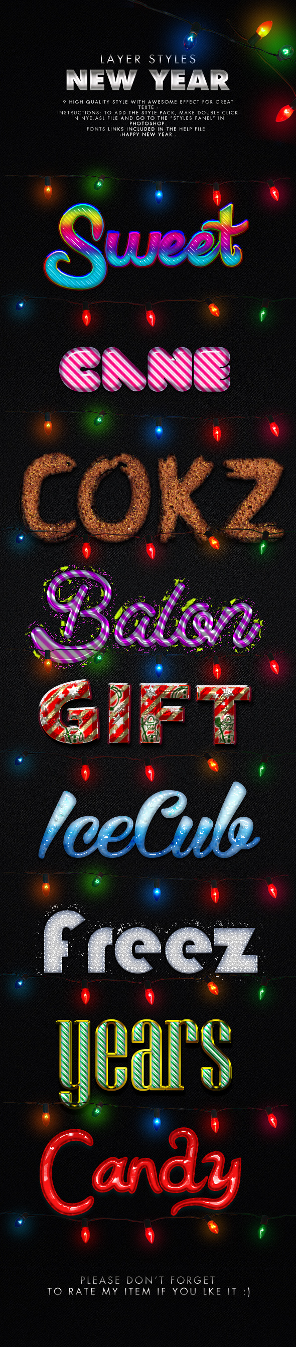 GraphicRiver New Year Photoshop Layer styles 9648679 GraphicRiver New Year Photoshop Layer styles 9648679