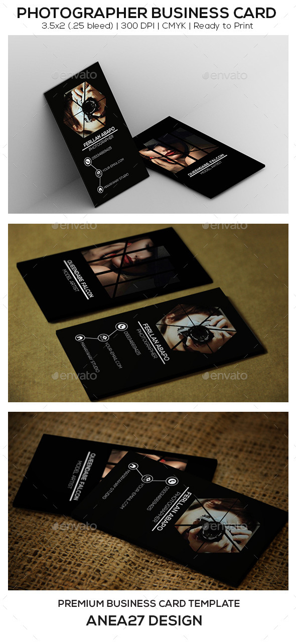 GraphicRiver Photographer Business Card 9648891 GraphicRiver Photographer Business Card 9648891