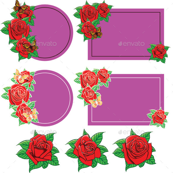 GraphicRiver Roses 9649695 GraphicRiver Roses 9649695