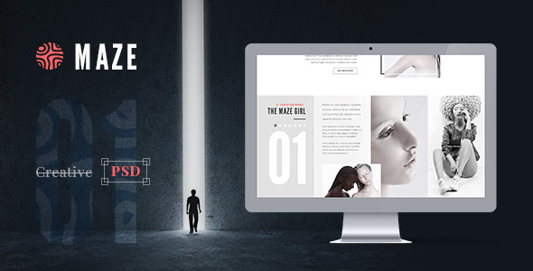 ThemeForest Maze Creative Agency PSD Template 9653162 ThemeForest Maze Creative Agency PSD Template 9653162