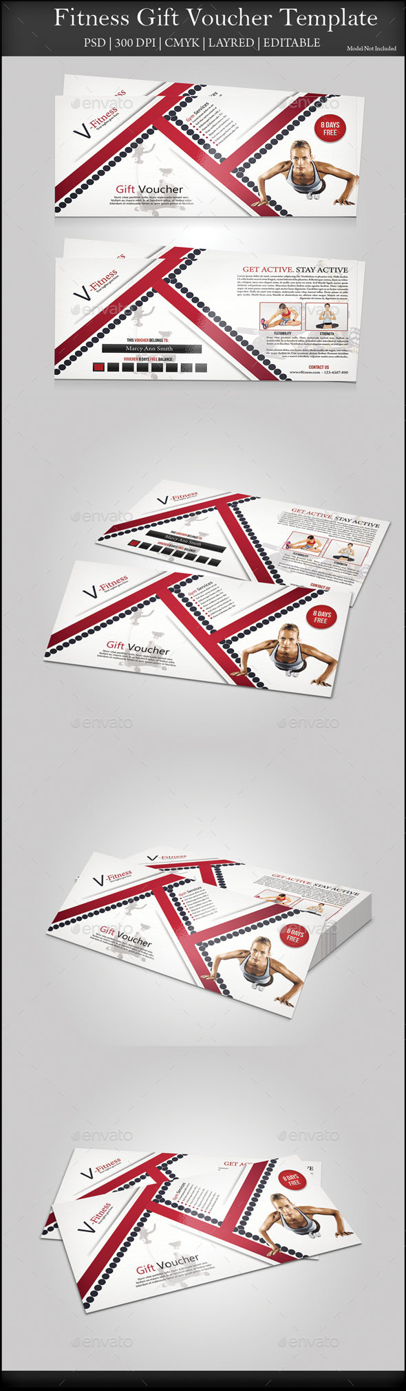 GraphicRiver Fitness Gift Voucher 9654954 GraphicRiver Fitness Gift Voucher 9654954