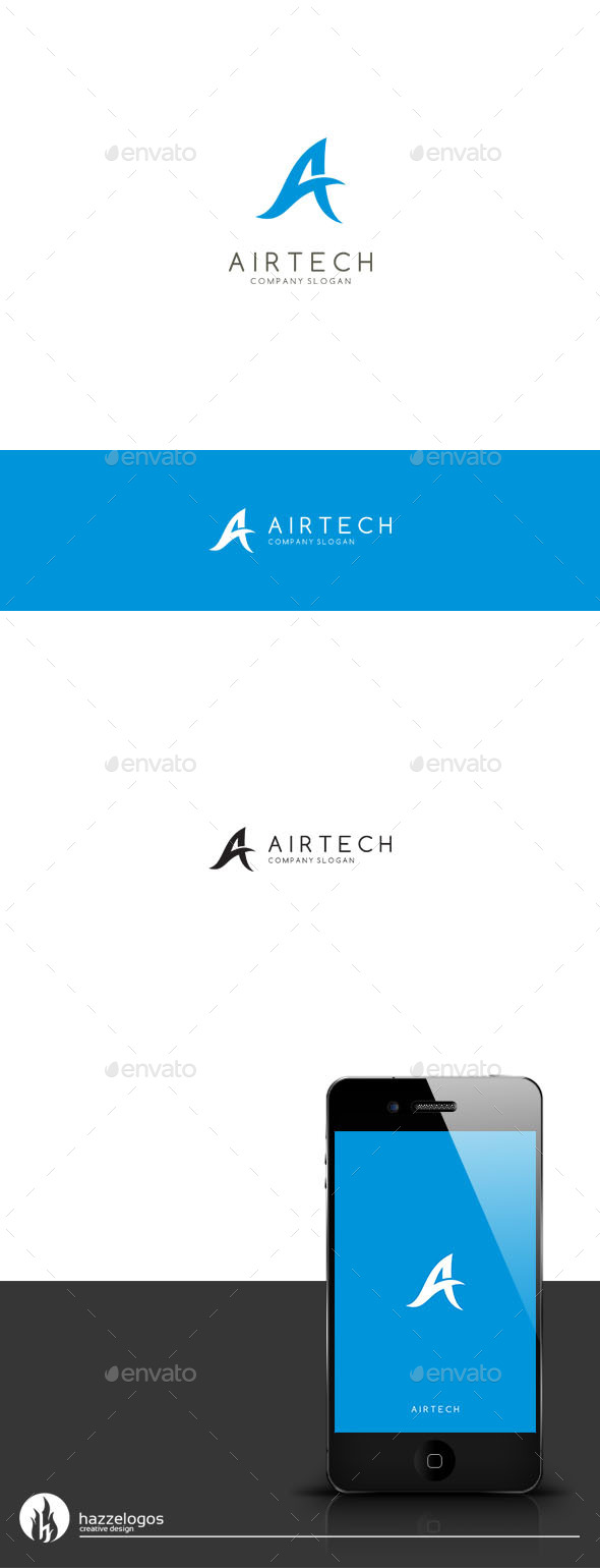 GraphicRiver Airtech Logo 9657053 GraphicRiver Airtech Logo 9657053