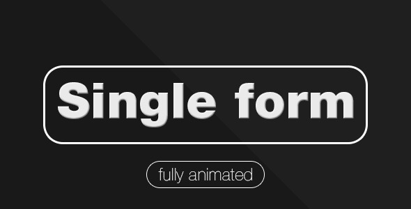single form (fully animated) 