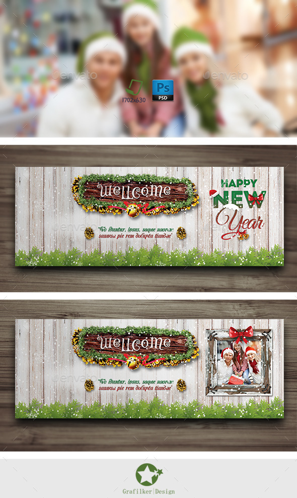 GraphicRiver Christmas Cover Timeline Templates 9658188 GraphicRiver Christmas Cover Timeline Templates 9658188