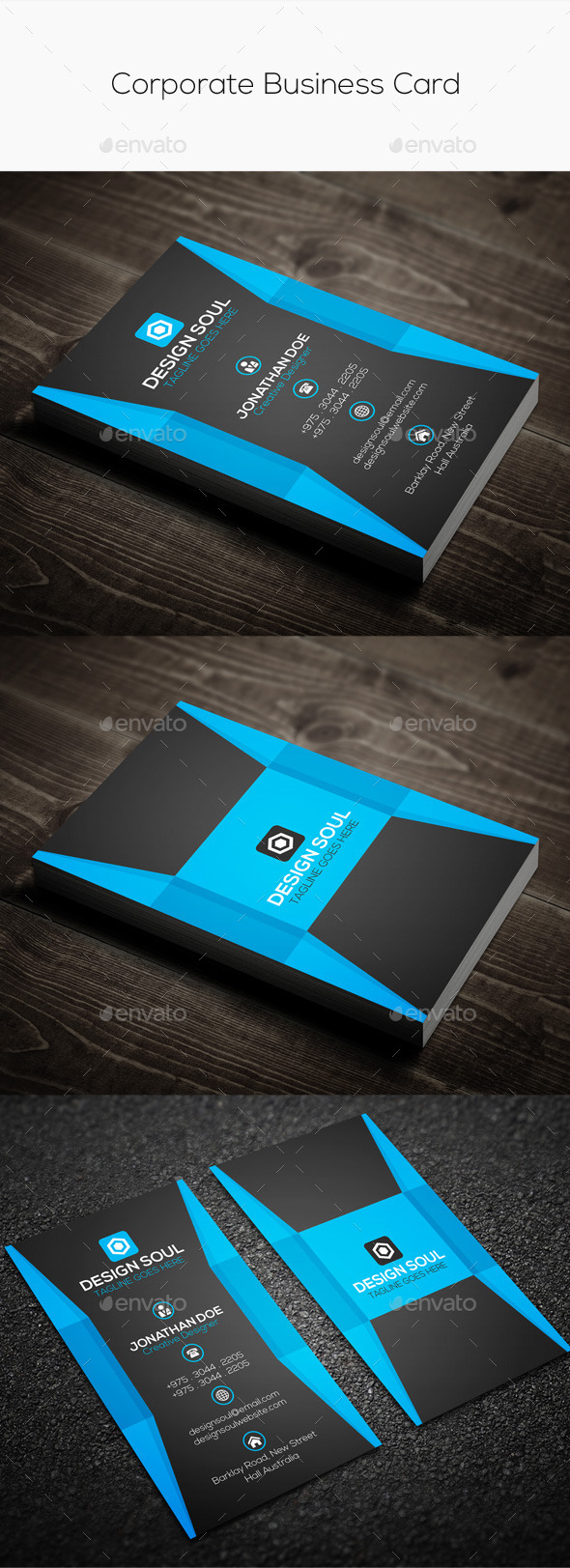 GraphicRiver Corporate Business Card 9660749 GraphicRiver Corporate Business Card 9660749