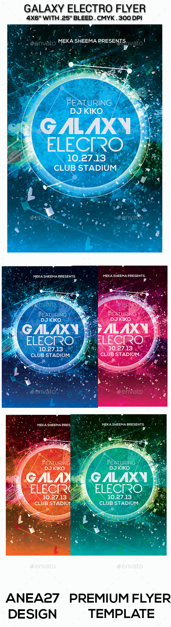 GraphicRiver Galaxy Electro Flyer 9660906 GraphicRiver Galaxy Electro Flyer 9660906