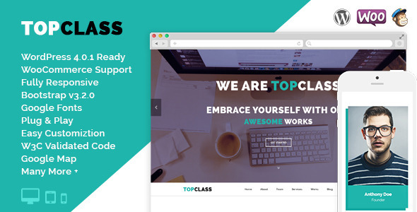 TopClass - Multipurpose Business & Corporate Theme