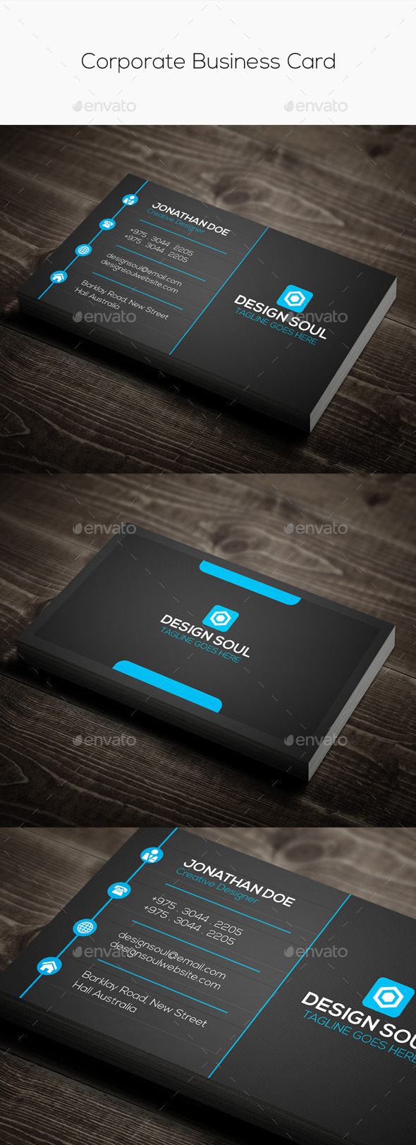 GraphicRiver Corporate Business Card 9661148 GraphicRiver Corporate Business Card 9661148